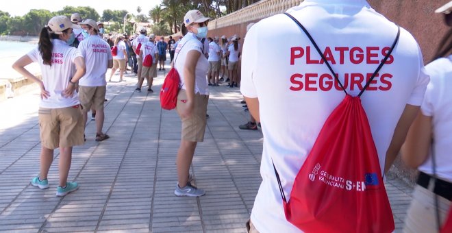 Mil jóvenes informarán sobre normas de seguridad e higiene en playas valencianas