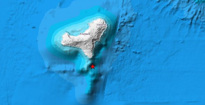 Registrado un terremoto de 3,9 de magnitud al sur de El Hierro