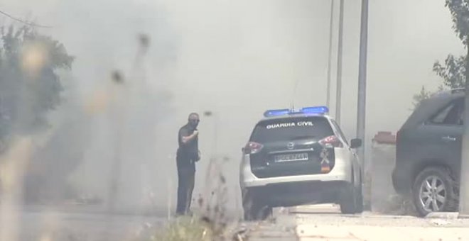 Controlado el incendio de Pulianas en Granada