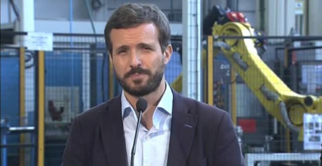 Casado critica "el triunfalismo" del Gobierno a pesar de las "pésimas" cifras del paro de junio