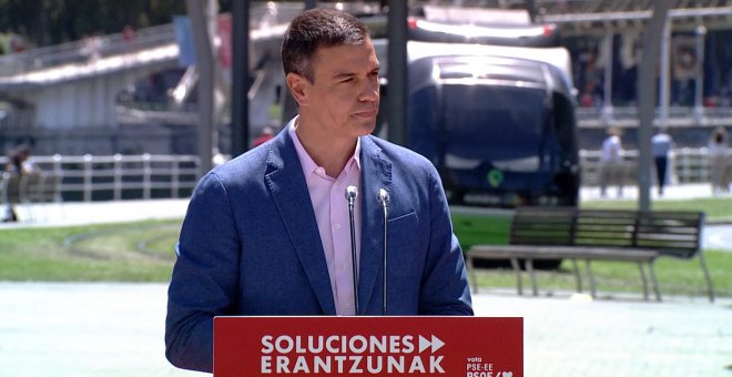 Sánchez se compromete a reforzar en Euskadi un autogobierno que sea "transversal"