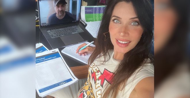 Pilar Rubio comienza la semana aprendiendo inglés