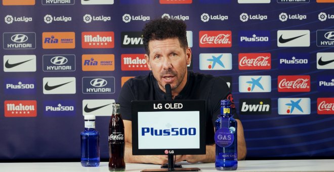 Simeone: "Está claro que al Madrid le cobran más penales porque ataca más"