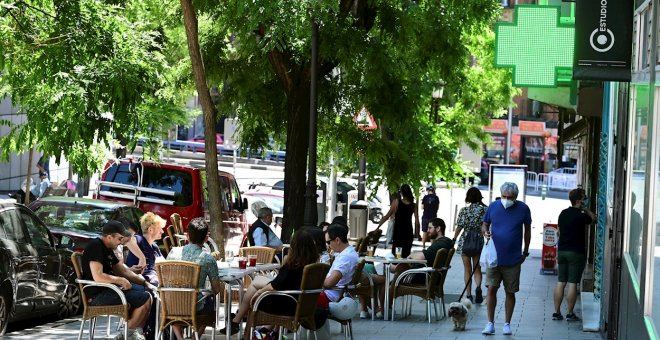 Madrid permite aforos del 75% en espacios cerrados y del 100% en terrazas desde este lunes