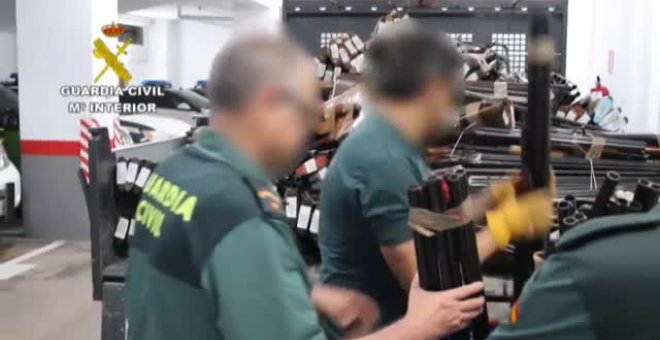 La Guardia Civil destruyó más de 86.000 armas durante el año 2019