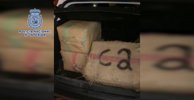 Policía localiza una "guardería" que almacenaba 350 kilos de hachís