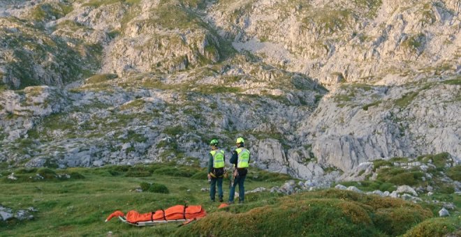 Fallece de un infarto un montañero en Picos de Europa