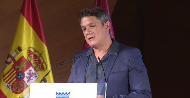 Alejandro Sanz recibe un homenaje del Ayuntamiento de Madrid