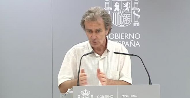 Simón: "No estoy seguro de que ahora mismo confinar en las casas vaya a tener un impacto mayor"