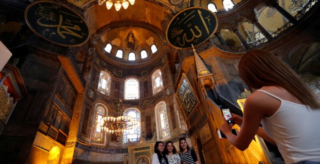 Erdogan declara que Santa Sofia será de nuevo una mezquita