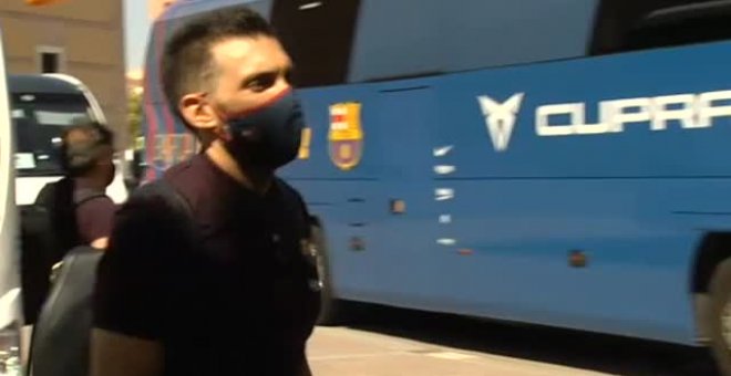 El Barça llega a Valladolid sin Frenkie de Jong y Arthur Melo