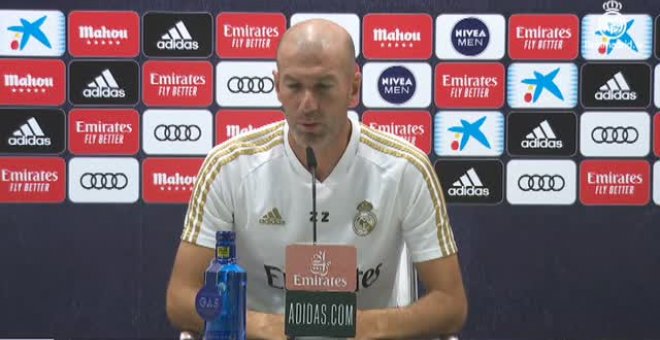 Zidane: "No se trata de cuentas o cuentos, hay que jugar los partidos"