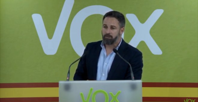 Abascal destaca la entrada de Vox al Parlamento vasco