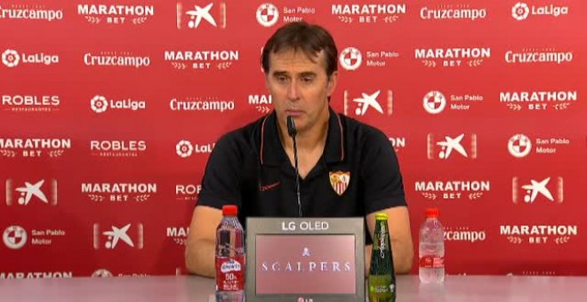 Lopetegui: "Tenemos que centrarnos únicamente en sumar los puntos en cada partido"