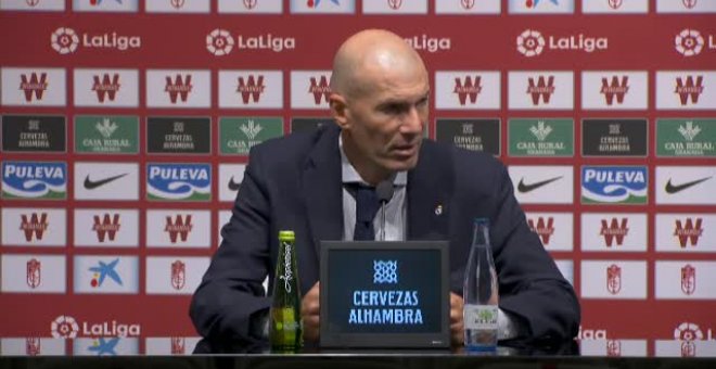 Zinedine Zidane: "Para hacer cosas importantes en la Liga hay que sufrir"