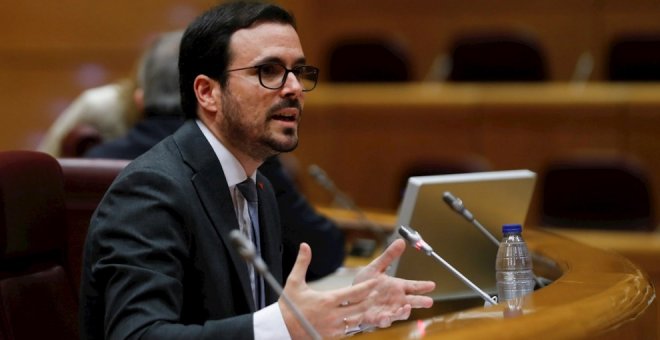 Garzón asegura que "una gran parte" del problema de la ludopatía "está en las casas de apuestas"