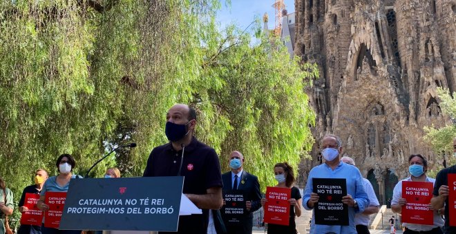 Partits i entitats independentistes insten a "blindar" amb cadenes humanes espais de Barcelona per impedir la visita del rei