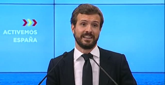 Casado: "Nadie nos tiene que llevar a la moderación porque siempre hemos estado en ella"