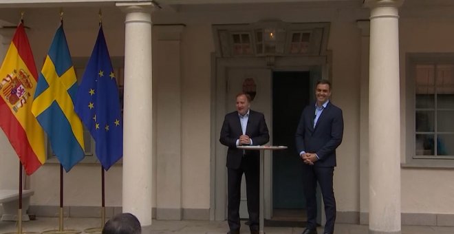 Sánchez se reúne con Löfven y Macron de cara al Consejo Europeo de los días 17 y 18