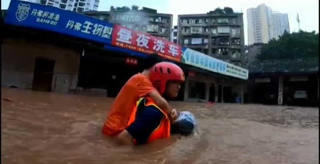 Las fuertes lluvias causan estragos en el Sudeste asiático