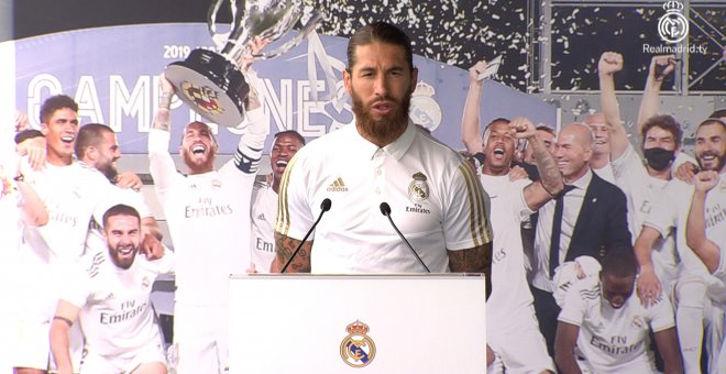 Ramos: "Esta Liga es de todo el madridismo"