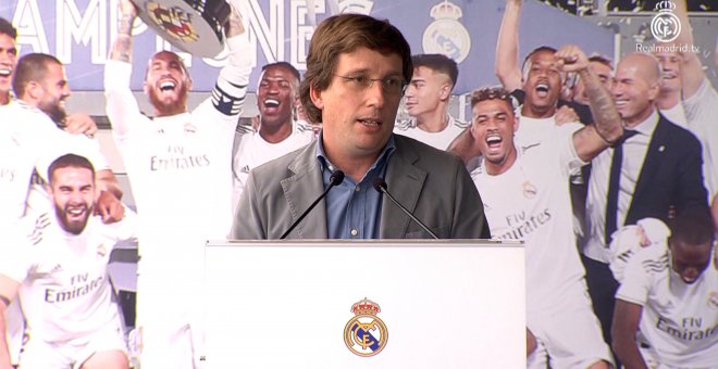 Almeida pide a jugadores del Real Madrid que sigan "generando ilusión"