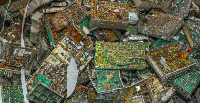 Exportar residuos electrónicos es incompatible con la economía circular