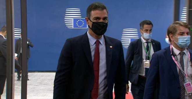 Pedro Sánchez llega al Consejo Europeo