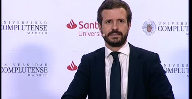 Casado lamenta que Sánchez haya llegado a Bruselas "sin los deberes hechos"