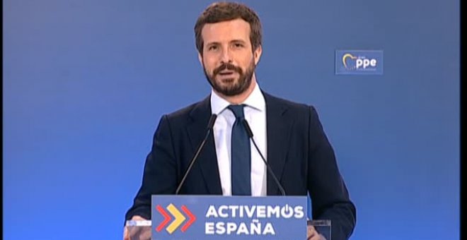 Casado: "Celebramos el acuerdo que se ha alcanzado en el Consejo Europeo"