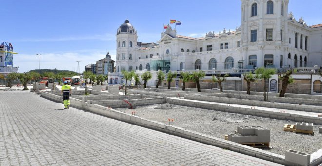 La remodelación de la Plaza de Italia se encarece en casi un 15% y durará dos meses más