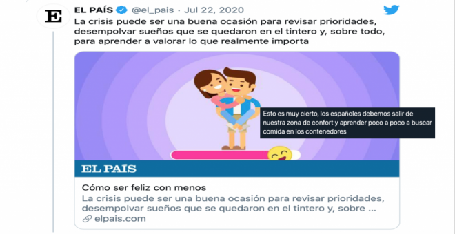 El País se vuelve Mr. Wonderful: ahora tenemos que aprovechar la crisis para desempolvar nuestros sueños