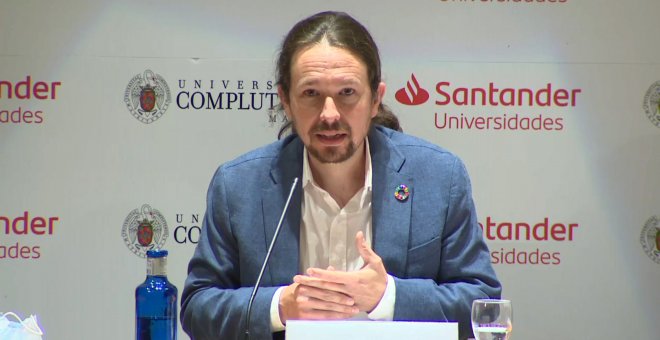 Iglesias: Felipe González es "un abierto opositor" al Gobierno de Sánchez