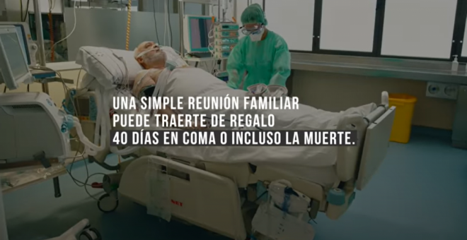 La impactante campaña de Canarias para concienciar sobre los rebrotes de coronavirus