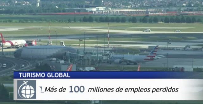 Entre 100 y 120 millones de empleos, relacionados con el turismo, están en peligro