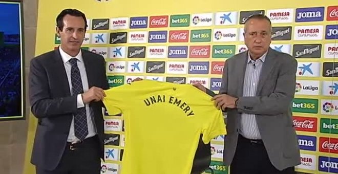 Unai Emery: "Sueño con ganar un título con el Villarreal"