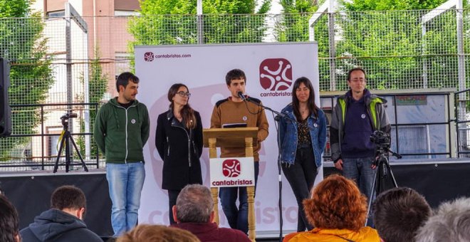 Cantabristas reivindica en el Día Nacional de Cantabria "un futuro digno para nuestra tierra" frente a las políticas del hormigón