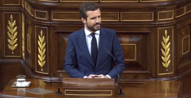 Casado critica el "triunfalismo" del Gobierno y lo relaciona con la "relajación de los hábitos sociales"