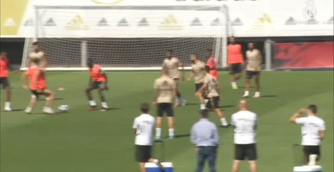 El Real Madrid prepara su encuentro contra el Manchester City