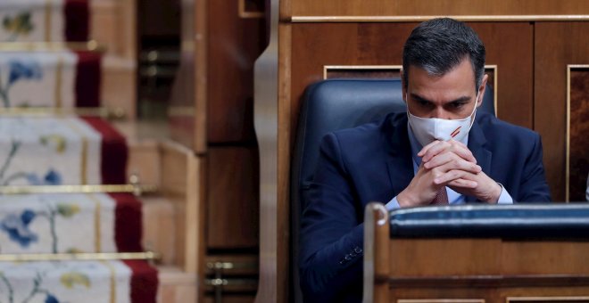 Sánchez advierte a Casado: "Prepárese para una legislatura larga y fructífera"