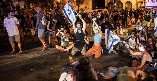 Crece y se endurece la polarización entre los bloques anti y pro Netanyahu