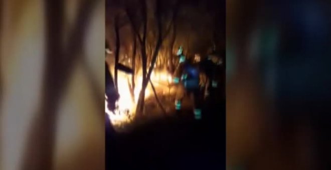 el incendio de Cuadrelo en Galicia quema 1000 hectáreas