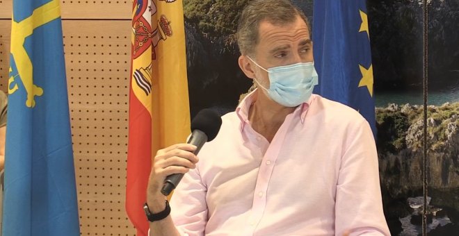 Felipe VI: "Saldremos adelante con unión, responsabilidad y solidaridad"