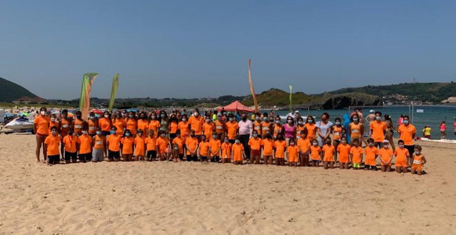 Éxito de participación, organizativo y económico del Campeonato de Salvamento y Socorrismo celebrado en la playa de Ris de Noja