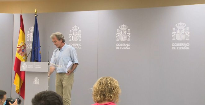 Fernando Simón informa de la evolución de la COVID-19