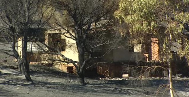 Detenido un hombre como presunto autor del incendio de la localidad madrileña de Valdepiélagos