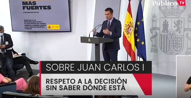 Pedro Sánchez: "Se juzga a las personas, no se juzga a las instituciones"