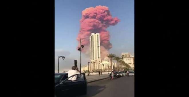 La explosión de Beirut deja al menos diez muertos y centenares de heridos