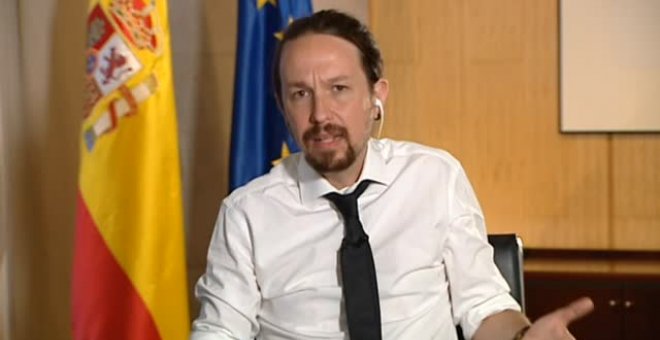 Iglesias: "La imagen que está dando en el exterior el anterior jefe del Estado cuando huye del país no es buena"