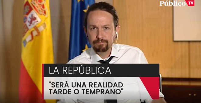 Pablo Iglesias: "Tarde o temprano los jóvenes impulsarán una república en España"